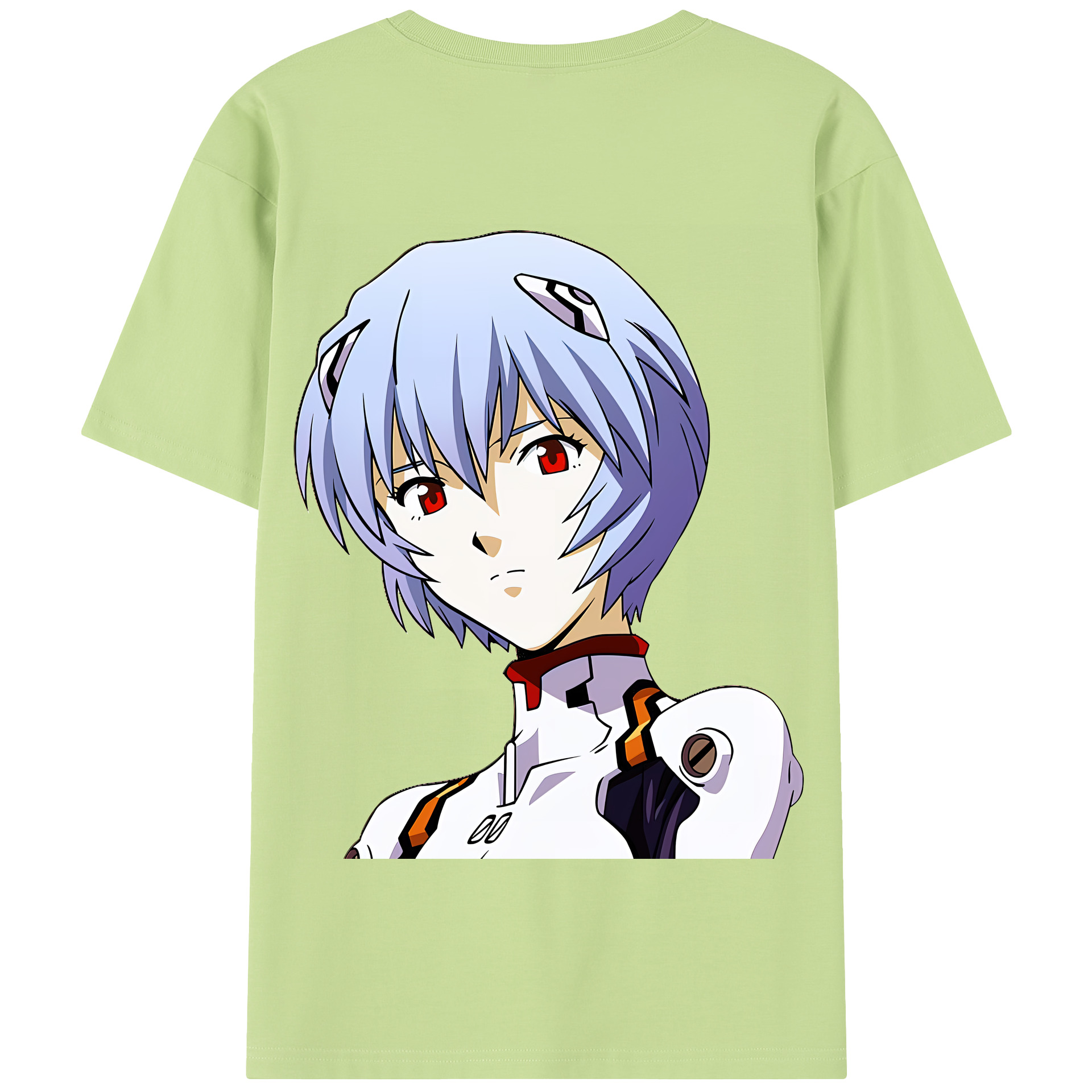 （画像用） EVA 新世紀エヴァンゲリオン 綿100％半袖Tシャツ（背面プリント）